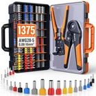 Preciva Ferrule Crimping Tool Kit Awg 28-5 (0.08-16MM ) Self-adjustable Ratche New. Price: $79.98.