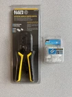 Klein Tools VDV226-011 Crimper Stripper + Ideal CAT5E RJ45 Connectors New. Price: $29.99.