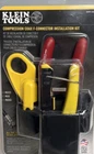 Klein Tools VDV011-852 Compression Coax Cable Installation Kit With Pouch New. Price: $23.98.