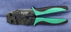 Pro'skit Lunar CP-336F Terminal Crimping Tool, Ratcheting, Black & Green Used. Price: $31.99.