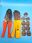 Connectivity/amp 9 Assorted Crimp Die Sizes & 2 Tool Frame Used. Price: $399.00.