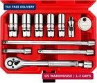 Wett 12PCS Spark Plug Socket Set, 3/8" Drive Ratchet Handle With Mirror Polished New. Price: $44.00.