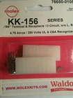 Waldom/molex 76650-0105 Circuit Kk 156 24-18 Awg New. Price: $5.95.
