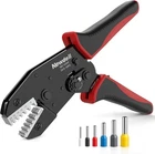 Newdeli Ferrule Crimping Tool 24-8 Awg Wire Crimper Ratchet. Price: $33.72.
