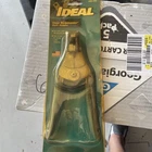 Ideal RG-59 Max Capacity Automatic Wire Stripper 7" Oal, Plastic Cushion Handle New. Price: $32.00.