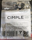 The Cimple Connector Coaxial Cable Compression Fitting CMP-CONN-RG6-COMP-25P New. Price: $6.90.
