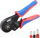 Hks Ferrule Crimping Tool Awg 30-5, Hexagonal Self-adjusting Ratchet Crimper For New. Price: $47.23.