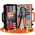 Preciva Ferrule Crimping Tool Kit With 1500PCS, Black Oxide And Orange New. Price: $56.07.