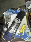 Ultra 3-IN-1 Cable Crimp Tool, With Wire Cutter/stripper, New. Price: $24.00.