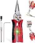 8 In 1 Wire With Voltage Tester, Cable Strippers/cutters Plier, New. Price: $25.98.
