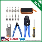 Glarks Coaxial Cable Tool Set, Rf Connector Crimping + New. Price: $28.42.