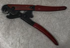 T&b TBM-2 Thomas Betts Method Connector Hand Crimper Color Key Dies Used. Price: $35.00.