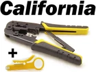RJ45 RJ11 Crimping Network Tool Cable Crimper Lan Wire Stripper Kits New. Price: $16.95.