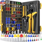 Dxcrimp Ferrule Crimping Tool Kit, Awg 24-4 (0.25-25MM ) Hex Ratchet New. Price: $84.99.