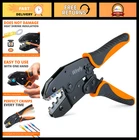 Ratcheting Crimping Tool For Heat Shrink Connectors - Wire Crimper Pliers, Termi New. Price: $62.99.