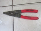 Craftsman 82563 (8") Wire Stripper Crimper Pliers Made-in-usa Used. Price: $17.99.