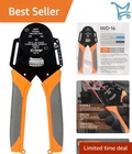 Crimper Tool Solid Contacts 14-18 Gage Way Indent Ergonomic Grip New. Price: $52.98.