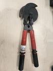 Burndy RCC1000 Ratcheting Cable Cutter Unit #1 Used. Price: $175.00.