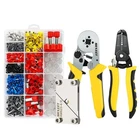 Ferrule Crimping Tool Kit Crimper Plier AWG23-7,WIRE New. Price: $50.60.