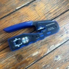 Petechtool RJ45 Pass Through Crimping Crimper Ethernet Used. Price: $8.00.