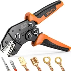 5-IN-1 Wire Crimper, Dupont Terminals & Open Barrel Awg 28-16 Ratche New. Price: $25.58.
