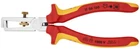 Knipex 11 06 0160, 1/4" End-type Wire STRIPPER-1000V Insulated New. Price: $56.58.
