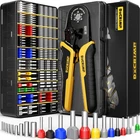 Ferrule Crimping Tool Kit Hexagon Crimper Ratchet Pliers Awg 2410 16 Types New. Price: $36.42.