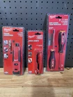 Milwaukee Impact Punch Down 48-22-2164 Coax Crimper 48-22-3072 Screw Driver Set. New. Price: $75.00.