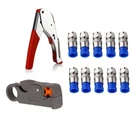 Gaobige Cable Crimper Kit, RG6 RG59 Coaxial Compression Tool, Grey New. Price: $21.82.