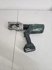 Greenlee Gator E12CCXL Ton 18V Crimping Tool W/ Battery, Used. Price: $850.00.