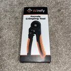Wirefy Ferrule Crimping Tool Adjustable Terminal Crimper New. Price: $18.99.