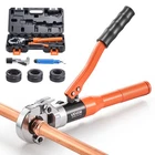 Vevor Copper Pipe Crimper Hydraulic Driven Press Tool With 1/2" 3/4" 1" Jaws New. Price: $104.90.