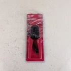 Milwaukee 48-22-3076 Ratcheting Modular Crimper And Stripper New. Price: $19.99.