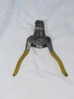 Vintage Vaco Wire Strippers Crimpers Cutters No. 70334 Yellow Handle Grips Used. Price: $5.00.