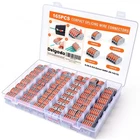 Delgada 165PCS Lever Wire Connectors Nuts 2/3/4/5 Port Compact Quick Splicing... New. Price: $41.57.