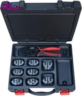 12 Die Electricians Cable Crimping Kit Rhino Tools Quick Change Crimper New Usa. Price: $163.79.
