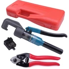 Muzata 45KN Hydraulic Hand Crimper Tool For 1/8" Cable Railing Kit CR09 CK12 New. Price: $59.99.