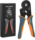 Wire Ferrule Crimping Tool, Preciva Square Jaw Pliers Awg 28-5 New. Price: $24.99.