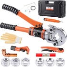 Pro Press Copper And F877 Pex Crimper Tool Kit With 6 Dies For Pipe 1/2" New. Price: $178.83.