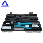 16 Mt Hydraulic Wire Terminal Crimper Battery Cable Lug Crimping Tool W/13 Dies New. Price: $41.33.