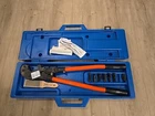 Thomas & Betts TBM6S Shure Stake Color-keyed Manual Crimper Tool With Dies/case Used. Price: $339.00.