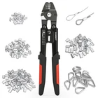 Sanuke Wire Rope Crimping Tool For 3/64 1.0MM, 1.2MM, 1.5MM, 2.0MM, Silver New. Price: $30.95.