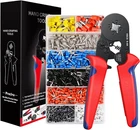 Ferrule Crimping Tool Kit, Preciva AWG23-7 Self-adjustable Ratchet Wire New. Price: $41.25.