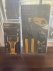 Klein Tools VDV026-211 Coax Installation Kit & Lan Scout Jr Data Cable Tester New. Price: $56.95.