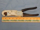 Astro Tool 612648 M22910/7-1 Mil-spec Hand Ratchet Crimp W/612665 Die Set Used. Price: $49.95.