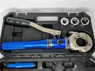 Ibosad GC-1632 Hydraulic Crimping Tool Kit, Pipe Cutter, Rings, Copper Aluminum Used. Price: $70.00.