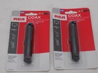 Lot Of 2 New Rca RG-6 & RG-59 Plastic Coaxial Cable Stripper VH596R. Price: $16.95.