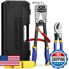 Haisstronica Heavy Duty Battery Cable Crimping Tool Kit-ratchet Hex Extended Han New. Price: $44.79.