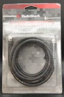 Radio Shack 6-FT (1.82M) Rg- 59 Coaxial Cable Assembly 75-OHM New. Price: $12.99.