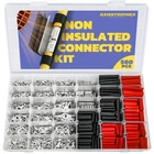 Haisstronica Non Insulated Wire Connectors Kit 560 Pcs Awg 22-10 ... Fast Ship New. Price: $29.99.